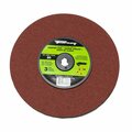 Forney Resin Fibre Sanding Disc, Aluminum Oxide, 7 in x 7/8 in Arbor, 80 Grit 71656